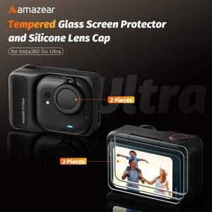 Protector de Pantalla y Lente Profesional Amazear para Cámara DJI Osmo Action 6, Paquete de 6, Vidrio Templado con Dureza 9H - Product Image 5