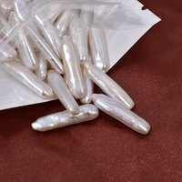 Perles baroques naturelles d'eau douce, lumières fortes, non poreuses, en vrac, pour ornements faits main DIY