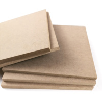 Plaques de MDF stratifié durables avec différentes couleurs de mélamine pour étagères