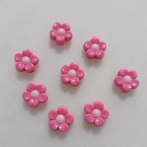 Perles colorées en acrylique en forme de tournesol à cinq pétales, faites à la main, pour bracelets, colliers et coques de téléphone – Prix usine - Product Image 4