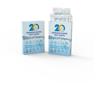 Tiras Reactivas para Análisis de Agua 20 en 1 para Piscinas y Acuarios, <span class=keywords><strong>Kit</strong></span> de Prueba de Calidad del Agua W-20 - Product Image 5