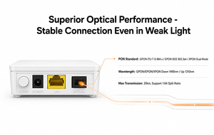Mini EPON GPON <b>Adaptive</b> XPON Fiber Optical Terminal ONU with 1GE <b>LAN</b> Port for FTTH FTTB FTTO - Product Image 4
