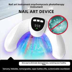 Lámpara de Uñas Acrílicas LED UV Inteligente, Multivelocidad Ajustable, Sensor Automático, Secado Rápido de Esmalte en Gel - Product Image 4