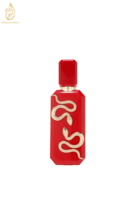 Série d'Eau de Parfum Motif Serpent Noir Blanc Rouge, Parfum Arabe de Luxe Longue Durée Unisexe Flacon Octogonal Cadeau