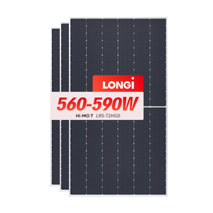 Longi Hi Mo 7 Pallet di vetro doppio del pannello solare Longi 570 watt pannelli solari Longi - Product Image 1