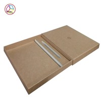 Boîtes en carton de livraison Express portables boîtes rigides en papier enduit revêtement UV estampage électronique grand public forme d'aimant de parfum en gros