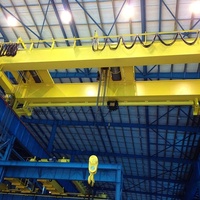 Grue à poutre électromagnétique rotative de type LC de 40 tonnes avec commande PLC et moteur, hauteur de levage de 16 m