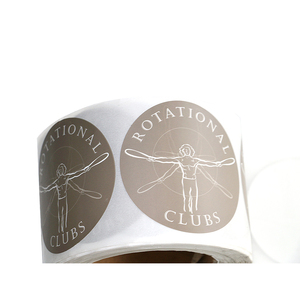 Printing Custom Round <strong>Sticker</strong> Waterproof Vinyl <strong>Packing</strong> Label Printing Label Barcode <strong>Stickers</strong> - Product Image 6