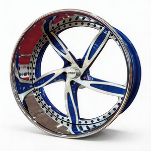 ล้อฟอร์จ XINLAI 2/3 ชิ้น ขนาด 22 24 26 28 นิ้ว 5x127 5x120.65 มม. สำหรับรถ 1990 Caprice Impala C1500 1980 Cutlass 1985 Monte Carlo - Product Image 1