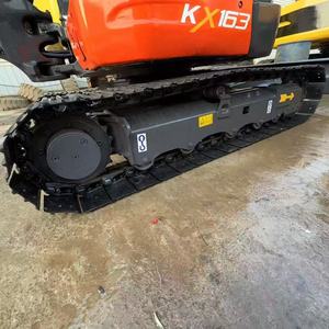 Mini-excavatrice Kubota KX163 d'occasion de haute qualité, de type hydraulique, à bas prix, machine d'occasion en stock à vendre en Chine - Product Image 4
