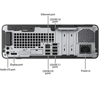 Ordinateur de bureau Barebone SFF ProDesk 400 G6 SFF 9e génération, propre, sans rayures, grade A, testé, fonctionnel