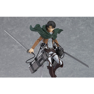 Fábrica mejor venta caliente Anime Pvc Mikasa Levi figura de acción Eren juguetes Mange figura Attack on Titan Figma juguete móvil - Product Image 2