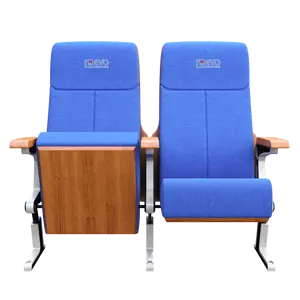 Cheap 3D Luxury Cinema Chairs Theater With Cup Holder Folding Cinema Hall Chair Modern Used Cinema Chairs Price For Sale