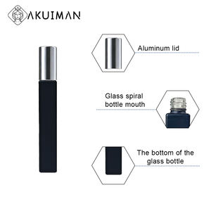 Flacon vaporisateur vide de luxe, mignon et neuf, de 5 ml, 6 ml, 30 ml, en verre, pour huile ou parfum, avec carte de marque de créateur. - Product Image 2