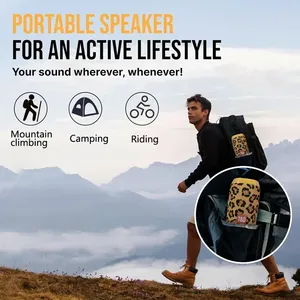 Altavoz Portátil Inalámbrico para Exteriores con Woofer, Llamadas Manos Libres, Radio FM, Ranura para Tarjeta TF, Conexión USB para Teléfono Móvil/Tablet/<span class=keywords><strong>TV</strong></span> TG117 - Product Image 2