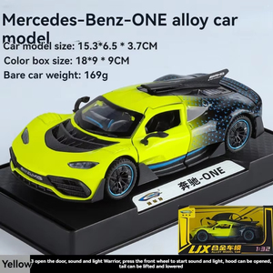 1/32 in lega modello Benz AMG ONE giocattoli per auto sportive con effetti <span class=keywords><strong>di</strong></span> luce sonora per la decorazione della casa collezione <span class=keywords><strong>di</strong></span> giocattoli per bambini - Product Image 4