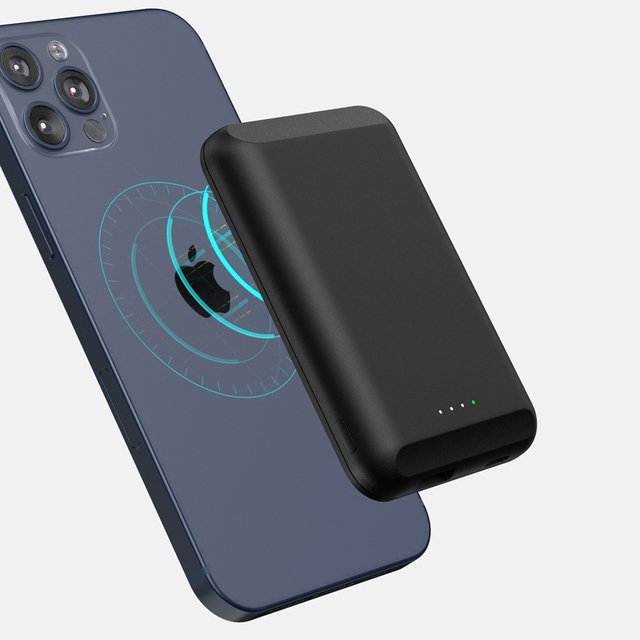 5W Magnetic Wireless Power Bank 5000mAh Mini Portable Wireless Charger