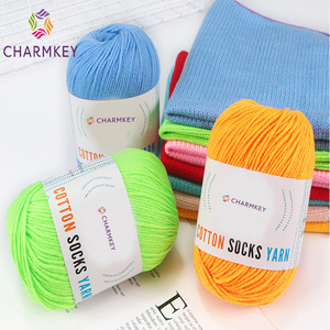 Groothandel Zachte Gehaakte Acryl 3-draads Melk Katoenen Garen DIY Babygaren voor Kinderen Handgebreid breigaren - Product Image 6