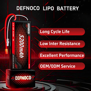 แบตเตอรี่ DEFNOCO 5200mAh 6S2P 22.2V ความหนาแน่นสูง อัตราการคายประจุ 70C ชุดแบตเตอรี่กึ่งโซลิดสเตท รับประกัน 1 ปี DF9043128 กึ่งโซลิดสเตท - Product Image 5