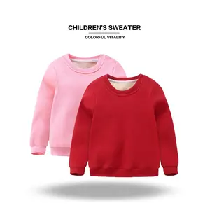 Pull-over de printemps pour enfants, sweat à capuche en coton pour garçons et filles, vêtements pour enfants, 3 pièces