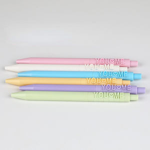 Creative macaron bureau école lettre puzzle stylos à <span class=keywords><strong>bille</strong></span> <span class=keywords><strong>lot</strong></span> fournitures <span class=keywords><strong>de</strong></span> papeterie 0.5mm boule encre noire-corps <span class=keywords><strong>de</strong></span> <span class=keywords><strong>stylo</strong></span> bricolage - Product Image 3