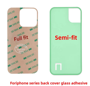 Ruban adhésif double face pré-découpé pour <span class=keywords><strong>vitre</strong></span> arrière, autocollant pour remplacement de coque arrière d'<span class=keywords><strong>iPhone</strong></span>, bande de colle à haute adhérence pour fixation - Product Image 3