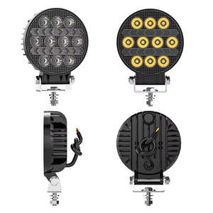 DXZ 4 pulgadas 18W blanco Ember LED todoterreno 4X4 foco nuevo 12V 24V luz de trabajo para Jeep camión coche Tractor SUV ATV faros LED - Product Image 6