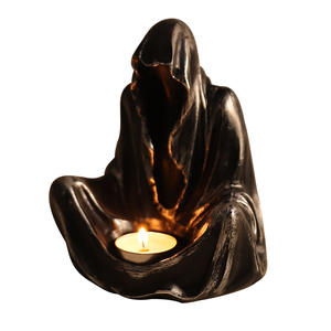 2407 suojun All Saints Wizard <span class=keywords><strong>Chandelier</strong></span> Cape Dark Wind bougeoir maison Halloween maison hantée script tuer des accessoires d'horreur - Product Image 5