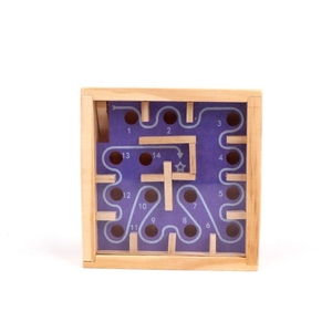 Hot Selling Educational Match Balance Training Maze Wooden Montessori Toys Labyrinth for Children Kids Boys Girls Wholesale - Product Image 5