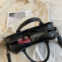 Sac à bandoulière imperméable personnalisé avec logo, style gothique, toile d'araignée, sac alien, décoration brodée de forme spéciale