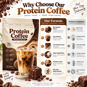 Crème protéinée pour café à marque privée, adaptée au régime cétogène, sans sucre, avec poudre d'huile MCT pour la peau et les cheveux - Product Image 4