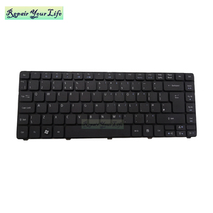 Bàn phím máy tính xách tay màu đen mới cho <span class=keywords><strong>Acer</strong></span> 5935 5935G <span class=keywords><strong>4741</strong></span> 4752G 4750G 4743G 4752 4752G keyborads UK phiên bản 90.4hl07. s1d - Product Image 2
