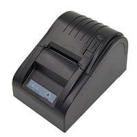 Imprimante thermique de reçus Zijiang ZJ-5890T pour caisse enregistreuse de supermarché, papier 58 mm, interface USB, vitesse d'impression 90 mm/s