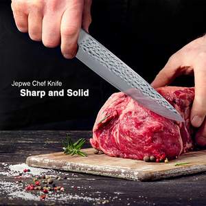 Offre Spéciale couperet <span class=keywords><strong>à</strong></span> main en acier inoxydable <span class=keywords><strong>à</strong></span> haute teneur en carbone 8 pouces couteau de chef de cuisine tranchant - Product Image 3