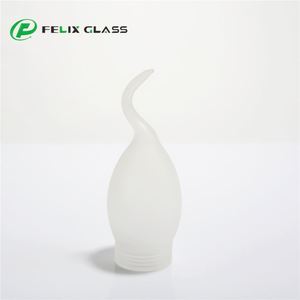 Abat-jour cylindrique industriel FELIX GLASS en verre borosilicate 3.3, fait main, écologique, garantie 3 ans, unique pour intérieur - Product Image 2