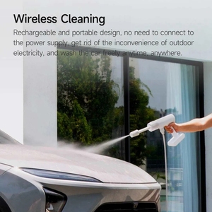 Hidrolavadora Inalámbrica Mijia de Alta Presión de 2.4 MPa, Rociador, Limpiador, Generador de Espuma para <span class=keywords><strong>Xiaomi</strong></span> Youpin - Product Image 4