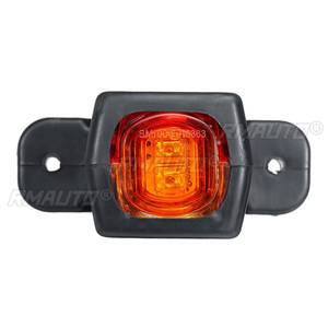12/24V Truck LED Side <b>Marker</b> Light Triple Amber <b>White</b> Red Indicator Lamps for Trailer Lorry RV Bus - Product Image 5
