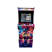 Machine d'arcade de combat de 19 ou 22 pouces, 23000 jeux, à monnayeur - Compacte 55x55x120 cm, Logo autocollant personnalisé, Certifiée CE