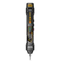 Multimètre numérique A3006A avec stylo testeur, tension AC/DC 600V, testeur d'électricité inductif sans contact, Hz, diode, résistance, détecteur de batterie faible