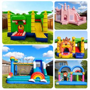Jump House <b>Inflatable</b> Bouncy House <b>Inflatable</b> <b>Bouncer</b> <b>Inflatable</b> <b>Bouncer</b> with Slide for Kids - Product Image 6
