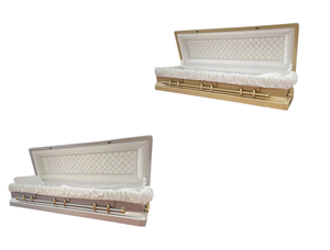 Заводская распродажа H-качество L-Price Роскошные Шкатулки для похорон взрослых гроб в европейском стиле - Product Image 6