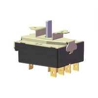 Interrupteur rotatif de climatisation XK-513350-A-NB-F, interrupteur à bande haute puissance, interrupteur de commande rotatif