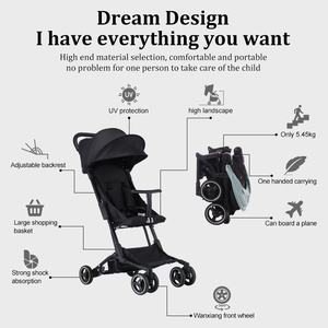 Có thể gập lại, trọng lượng nhẹ, và dễ dàng để đi du lịch Xe đẩy em bé với một ba lô thực, giá nhà máy bán buôn hotsell xe đẩy em bé - Product Image 2
