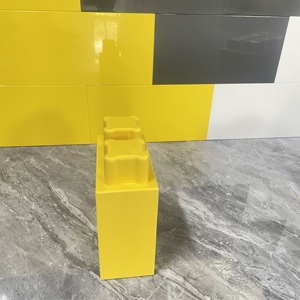 COBLOCKS personalizado DIY creativo interior y exterior jugar decoración componentes, amarillo pequeño rectángulo Jumbo bloque módulo - Product Image 2