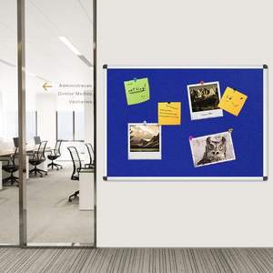 Tableau d'affichage mural Pin up Feutre Tableau d'affichage pour <span class=keywords><strong>la</strong></span> maison Bureau Cabine École Enfants - Product Image 2