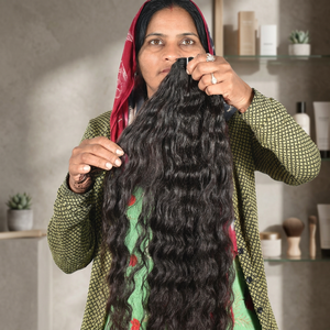 Paquetes de Cabello Humano Natural Indio Birmano al por Mayor, Rizado, con Cutícula Alineada, Sin Químicos, Sin Procesar - Product Image 1