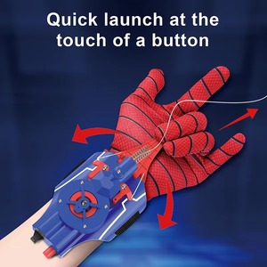 Giocattoli da Polso YT Supereroe Spiderman con Lanciatore, Guanti, Arco e Frecce, Giocattoli Cosplay con Rete di Filo per Ragazzi - Product Image 2
