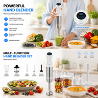 Mixeur Plongeant Professionnel 500/1000W avec Moteur en Cuivre Pur (Écran Tactile, Contrôle Progressif, Tige Amovible) – Appareil de Cuisine