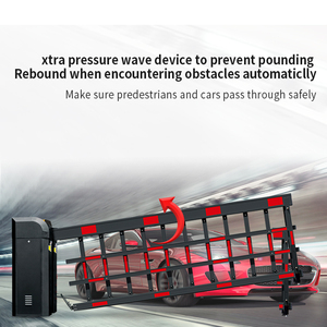 Barrière de stationnement automatique coulissante intelligente <span class=keywords><strong>avec</strong></span> capteurs et conception anti-vent pour utilisation en extérieur dans les écoles - Product Image 4