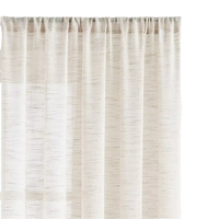 Rideaux Transparents en Polyester/Lin pour Usage Commercial, Rideaux pour Projets Hôteliers, Qualité Professionnelle, Certifiés GRS, Durables, Isolants, Modernes